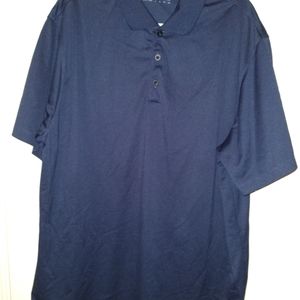 Nike Golf Dri-Fit Short Sleeve Blue Polo Shirt Men's sz XXL.